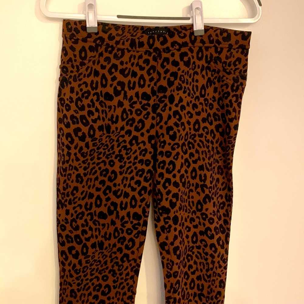 Sanctuary Leopard Jeggings, size L